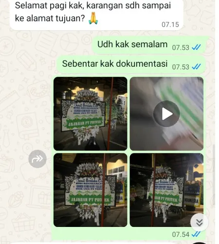 Pengiriman Papan Bunga Selamat Bintaro Sektor 3