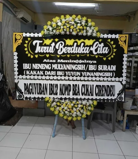 Papan Bunga Duka Bintaro Sektor 3
