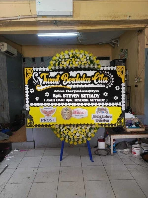 Papan Bunga di Bintaro Sektor 3